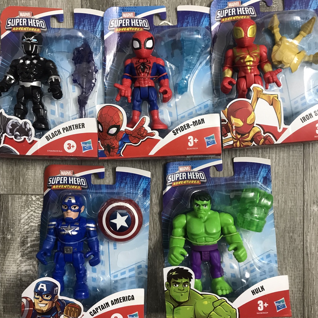 Mô hình đồ chơi có khớp Marvel Super Hero Adventures (Chính hãng Hasbro)