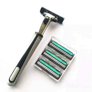Bộ combo 37 món dao cạo râu lưỡi kép - 36 lưỡi cạo râu, 1 cây dao cạo thông minh