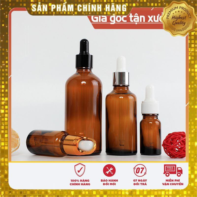 Lọ Chiết Serum ❤ TRÙM SỈ ❤ [30ml] Lọ đựng tinh dầu bóp giọt khoen vàng , chai lọ chiết mỹ phẩm , phụ kiện du lịch