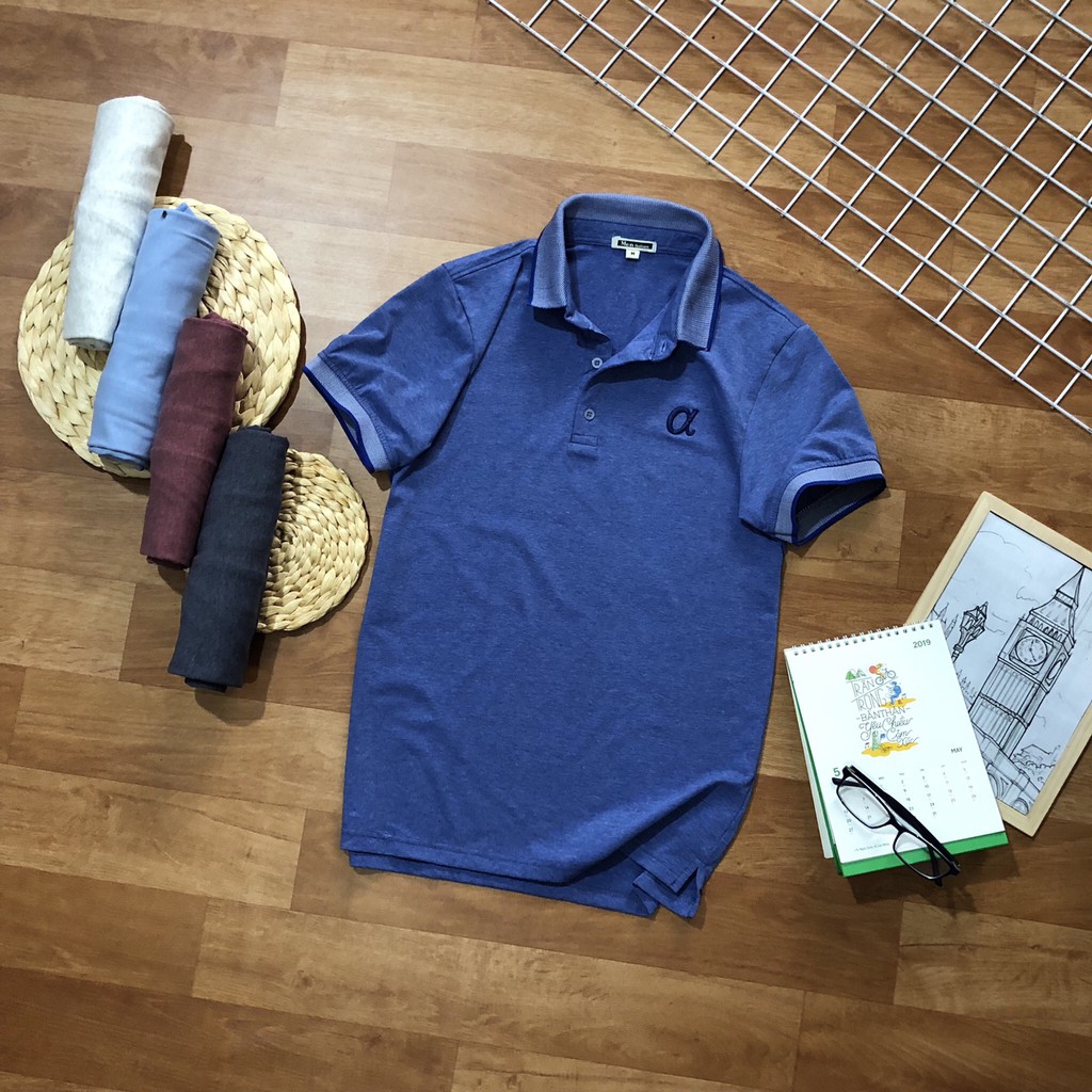 ÁO THUN NAM ANPHA CỔ BẺ (NEW) | BigBuy360 - bigbuy360.vn