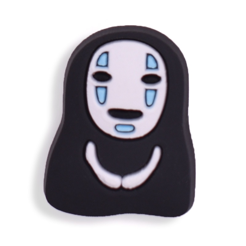 Ghim Cài Hình Vô Diện Dễ Thương Trang Trí Giày Croc Pins Anime Jibitz Charm Spirited Away Jibits Croc Pins