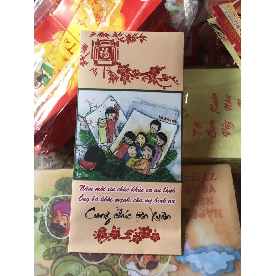 Set 10 lì xì Tết yêu thương - ảnh bên trong