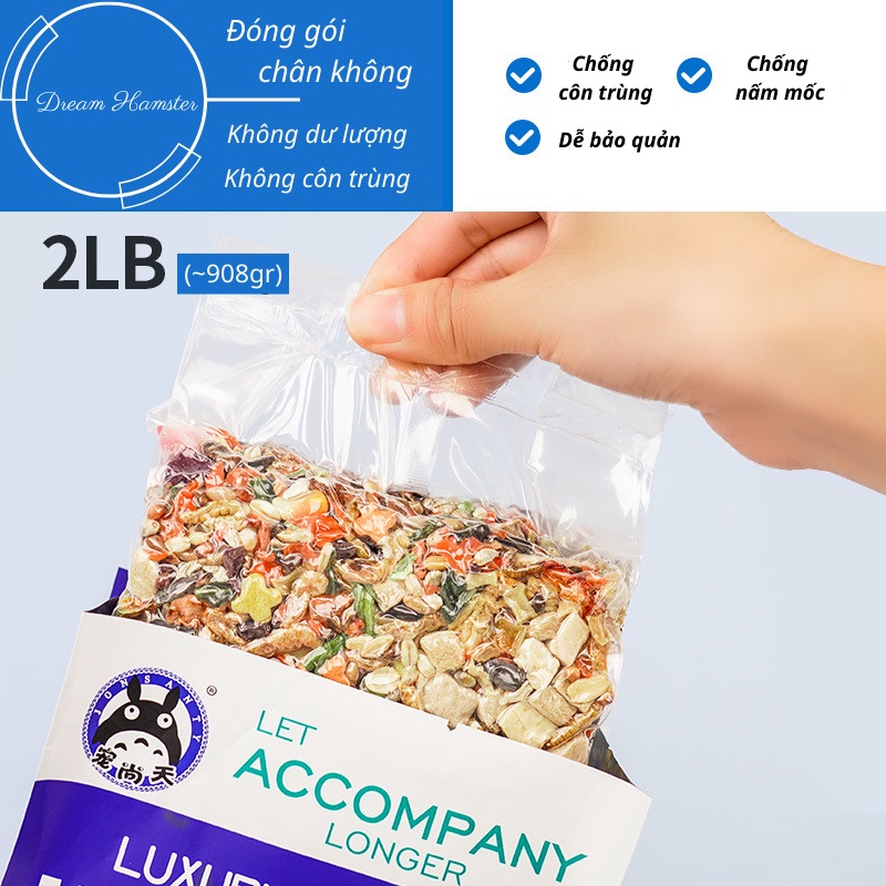Thức ăn Luxury formula Hamster food (Jonsanty)-2LB (~908gr)