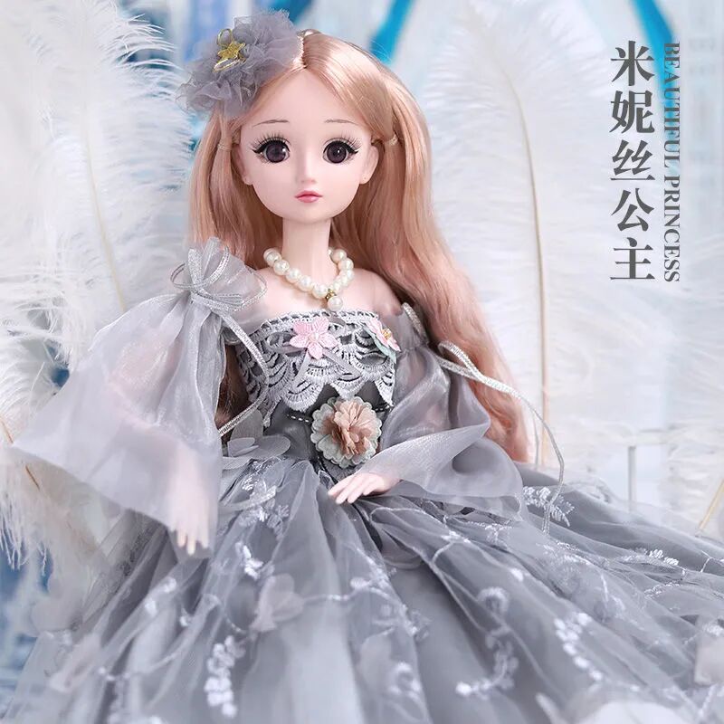 Búp bê barbie 60cm xinh xắn dành cho bé gái