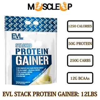 EVL Stack Protein gainer sữa tăng cân nhanh 12lbs (5.4kg)