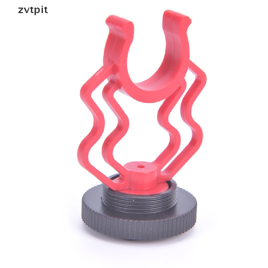 [ZVPT] Universal Shock Mount Cold Shoe Mount Adapter ABS Plastic Microphone DSF