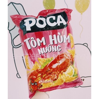 Poca gói siêu to 95g vị tôm hùm nướng/ bò lúc lắc