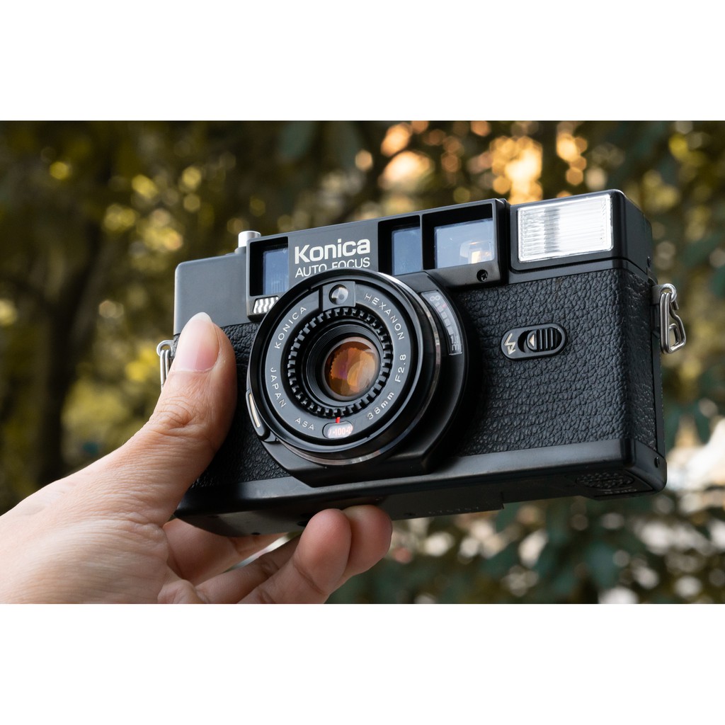 Máy ảnh film vintage Konica C35 AF2 cực đẹp