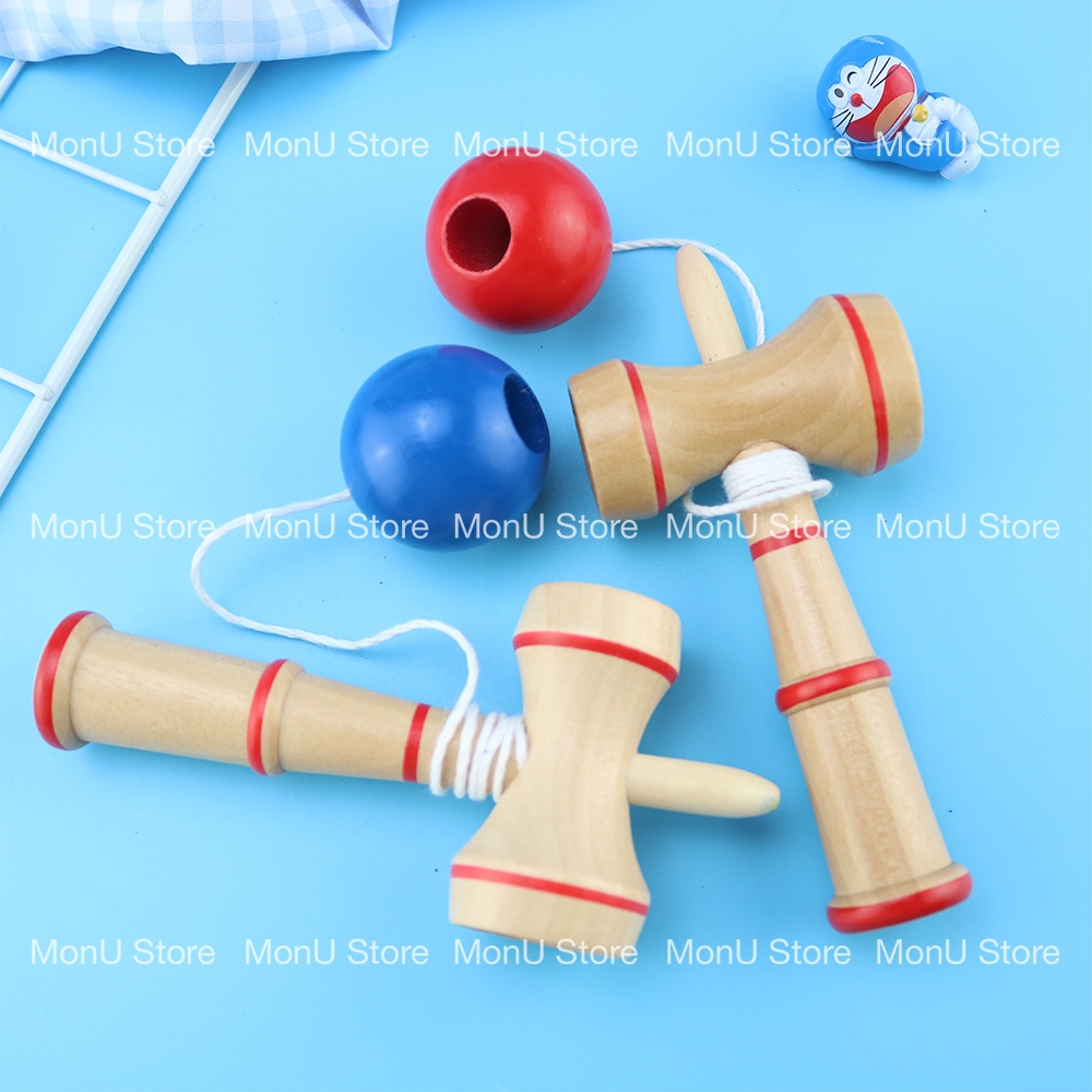 Đồ chơi Kendama gỗ Nhật Bản của nobita trong phim hoạt hình doraemon MON0004 TooYoo