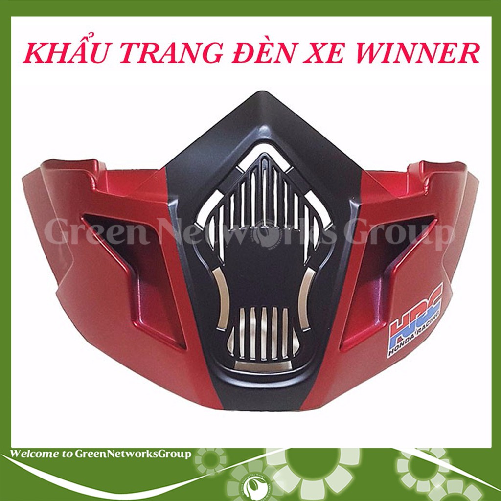 Khẩu trang Winner đủ màu ( kiểu Ninja ) Greennetworks