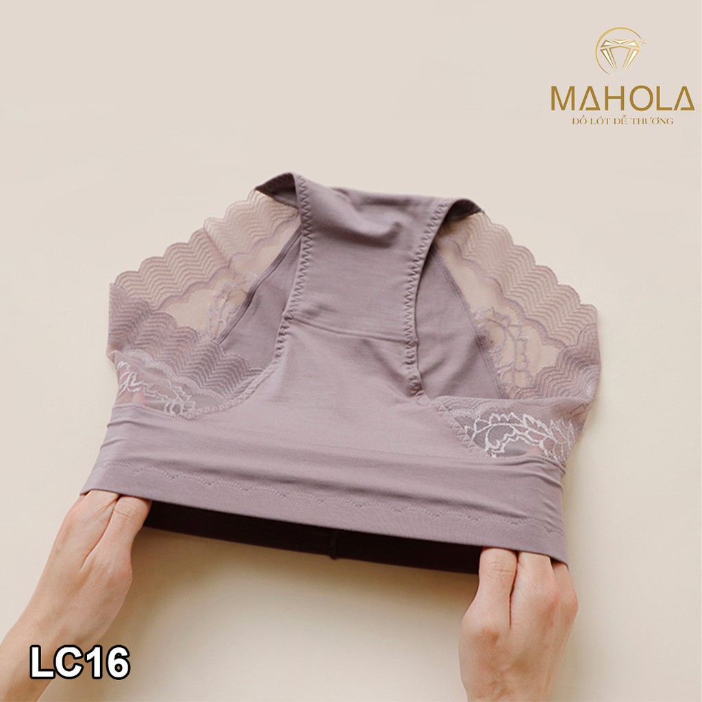 Quần lót gen bụng chất cotton pha ren _Mahola_ LC16