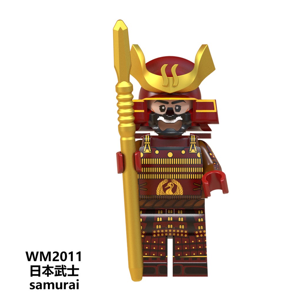 Minifigures Nhân Vật Samurai Armor Võ Sĩ Đạo Nhật Bản Mẫu Mới Ra Siêu HOT WM6096