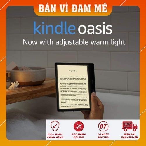 [Bảo hành 1 đổi 1] Máy đọc sách Kindle Oasis 3