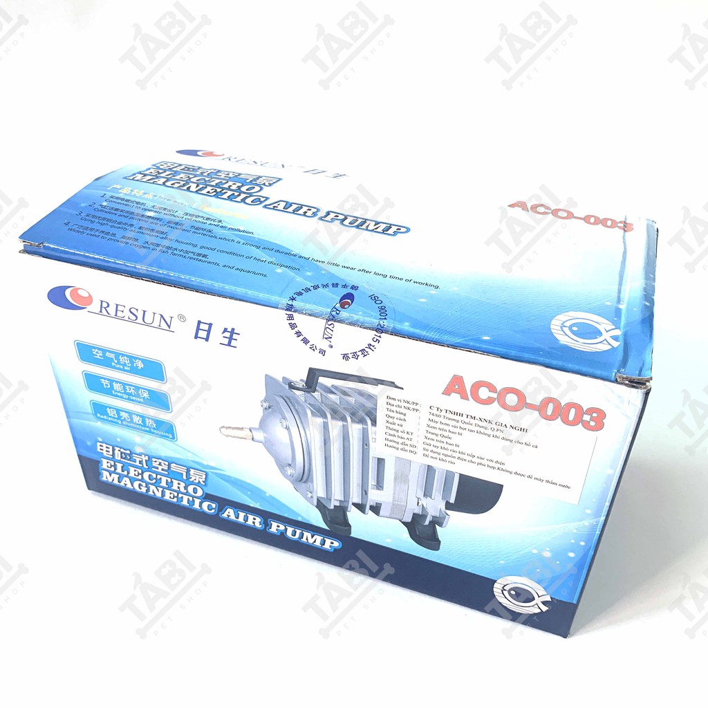 Máy Thổi Khí Oxi 35W RESUN ACO-003 Cho Hồ Cá Cảnh - Máy Sủi Oxy Công Suất Lớn [ACO-003]