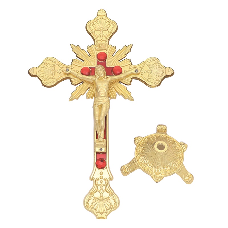 Tượng Chúa Jesus Bằng Kim Loại Phong Cách Vintage