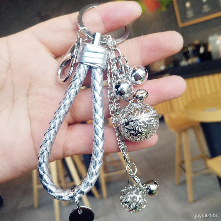 Móc Khóa Quả Cầu Lông Xù Xinh Xắn Dành Cho Nữ