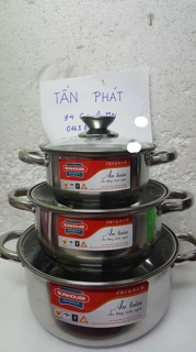 Bộ nồi Sunhouse SH334