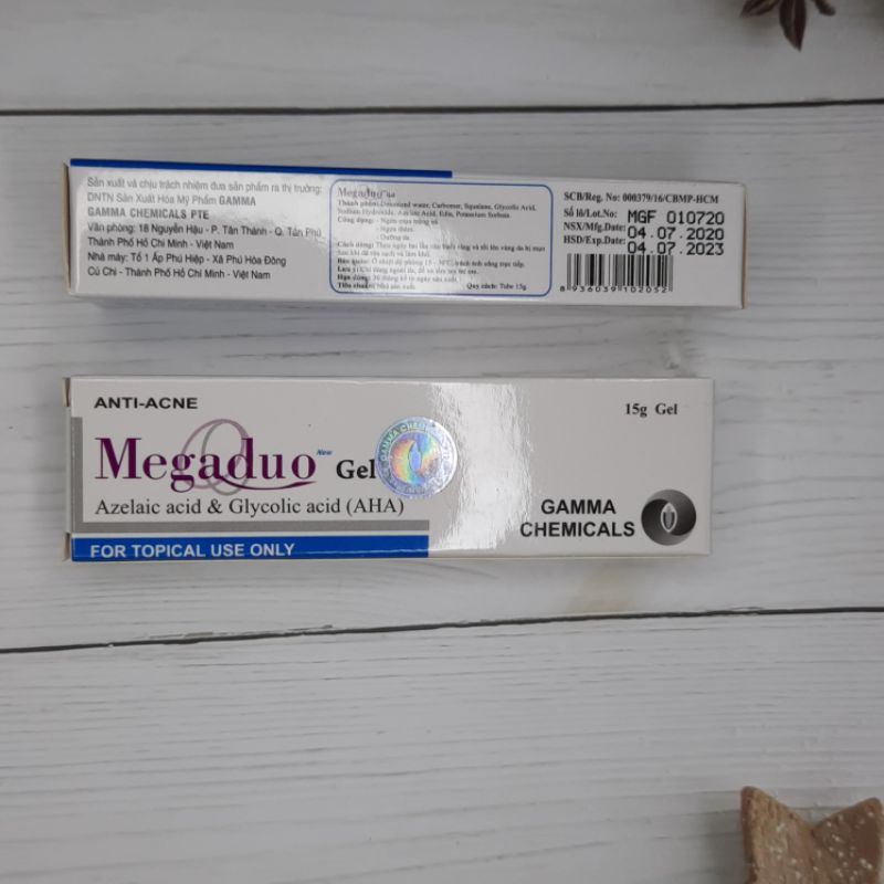 Megaduo Gel 15g, Derma Forte 15g, MS Gel 15g Cho Da Mụn