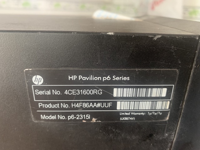 Máy Tính để bàn HP Pavilion( p6-2115L) | BigBuy360 - bigbuy360.vn
