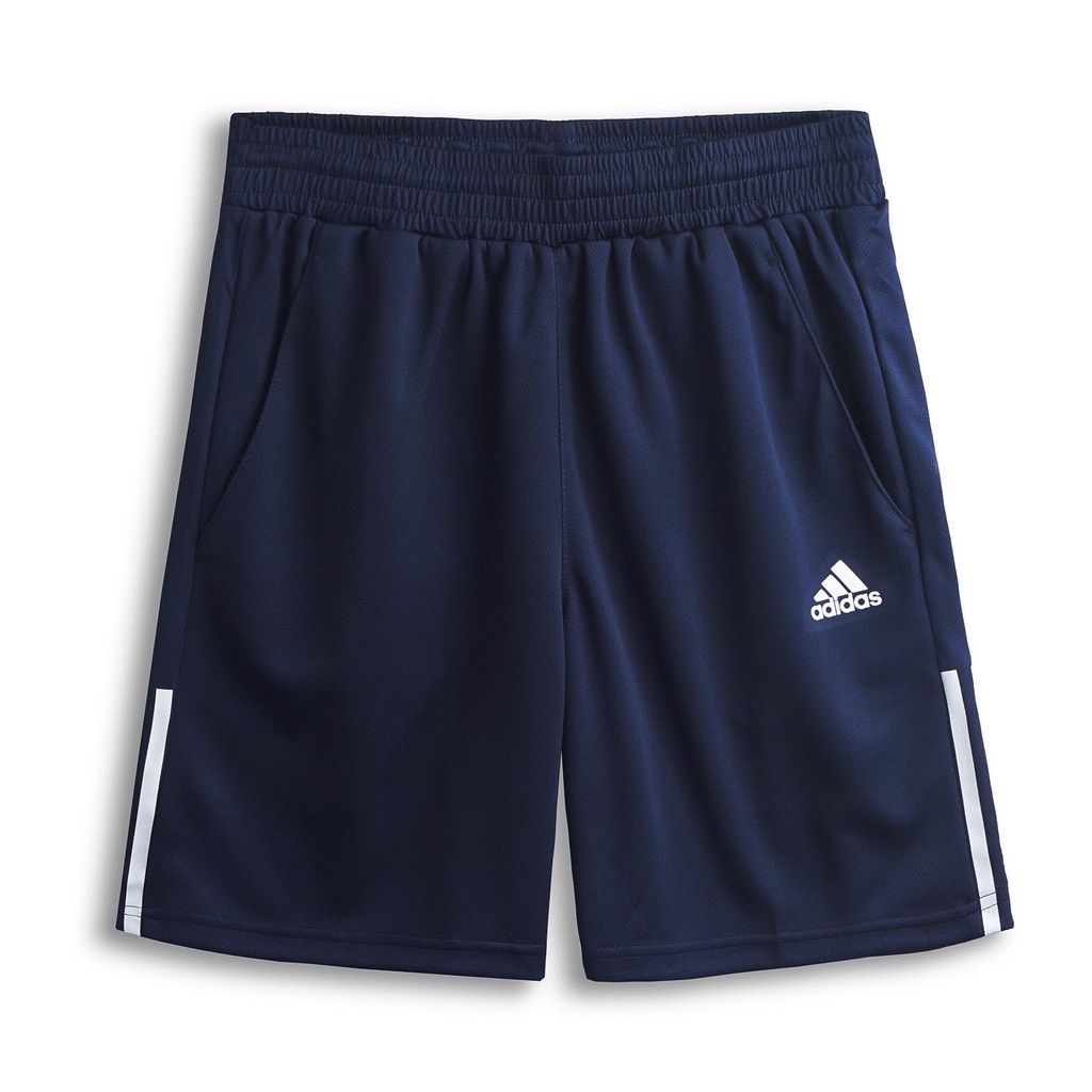 QUẦN SHORT THỂ THAO ADIDAS SỌC NGẮN 2 Màu dây rút vải thun 2 da hàng xuất xịn