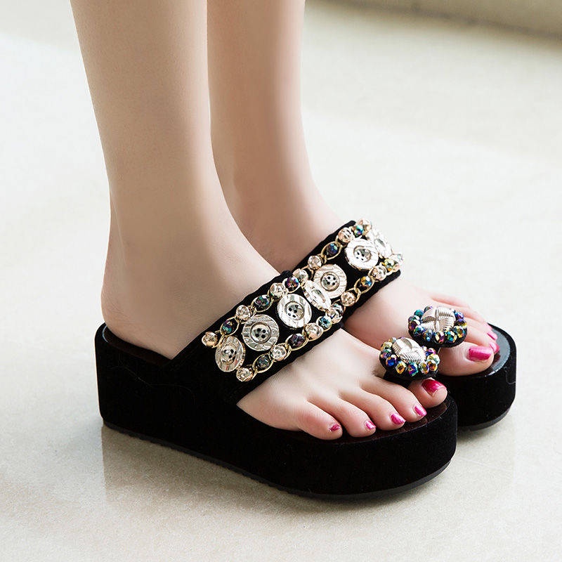 Dép Sandal Đế Xuồng Mềm Thời Trang Dành Cho Nữ