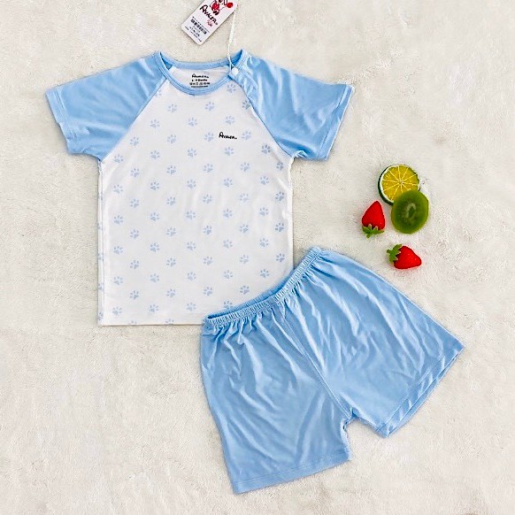 Bộ cộc bé trai Avaler 6-15kg vải bambo mịn,mát