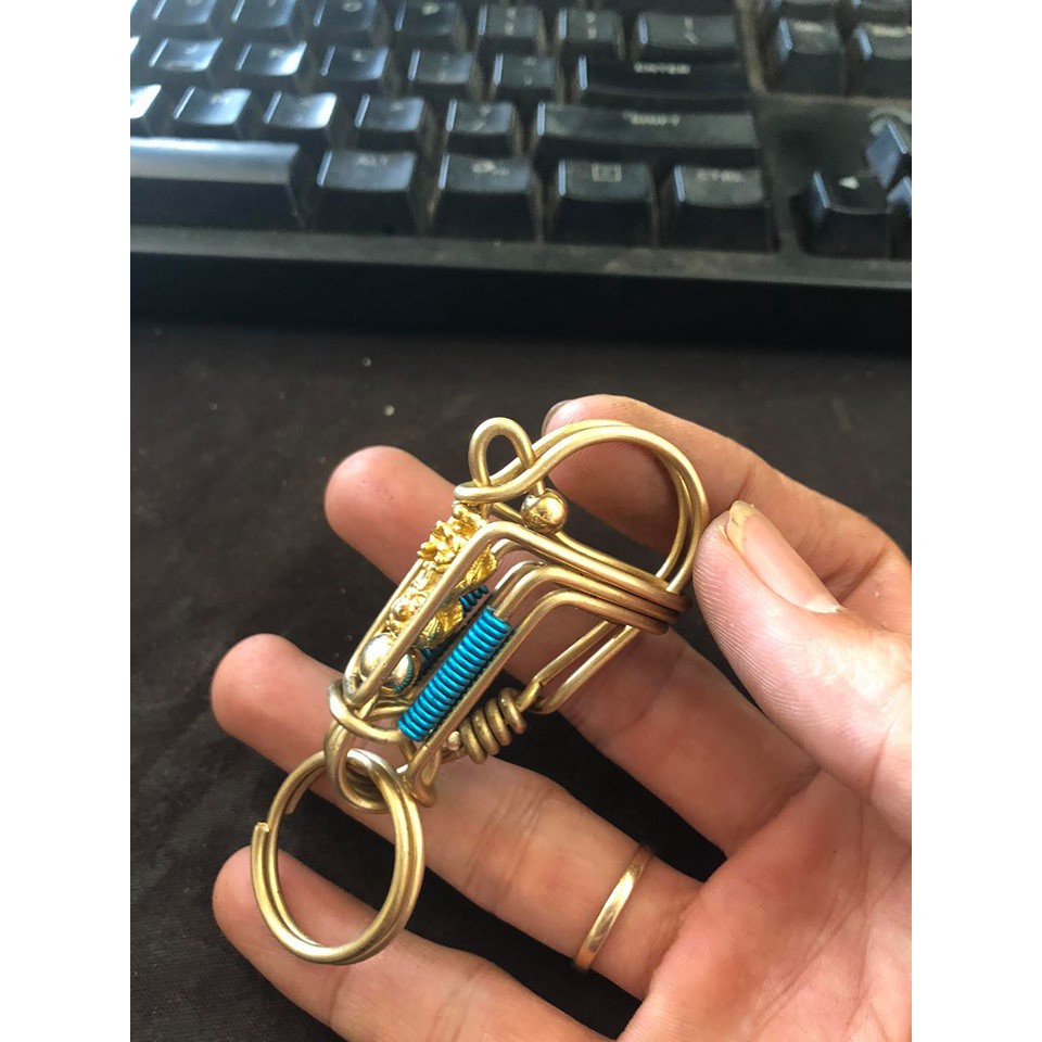 Móc khóa thủ công đơn giản - đẹp lạ - móc treo chìa khóa xe