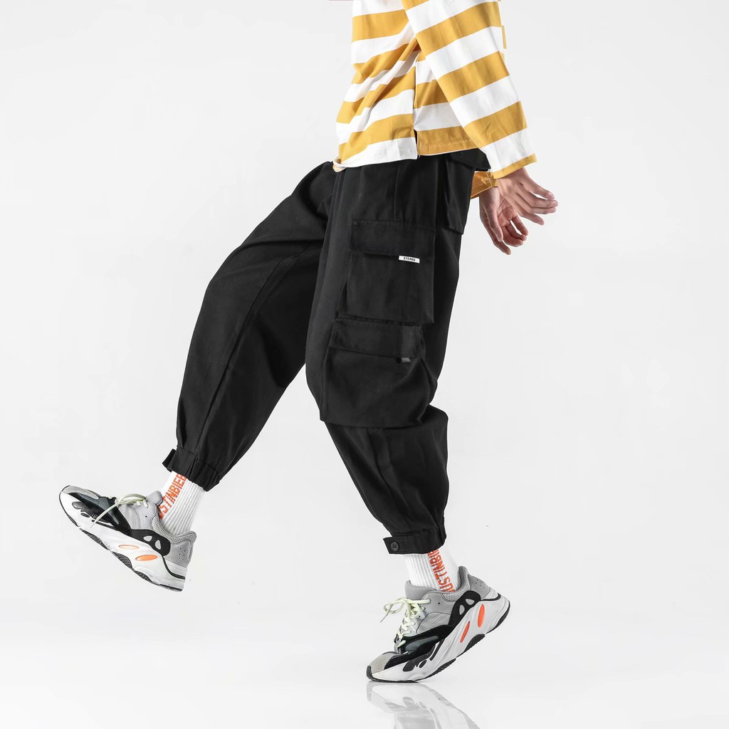 Quần Dài Ống Rộng Phong Cách Âu Mỹ Dành Cho Nam / Size S-3Xl