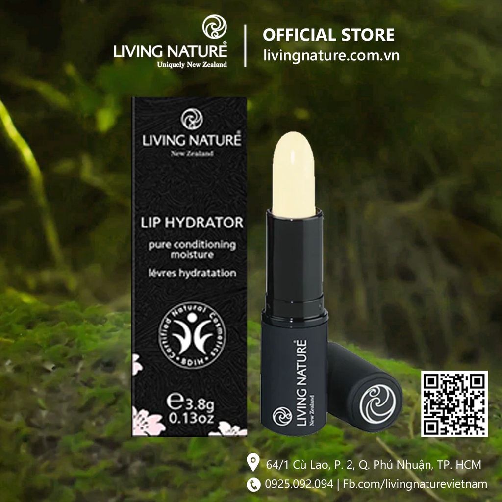 Son dưỡng môi hữu cơ Lip Hydrator 01 - Living Nature