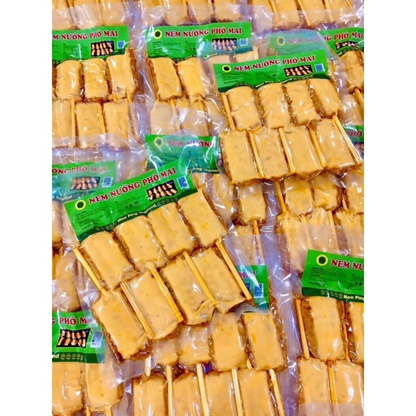 Nem nướng pho mai thơm ngon