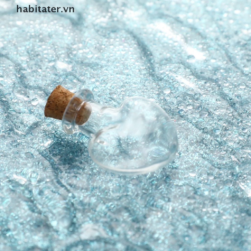 Set 5 Lọ Điều Ước Thủy Tinh Mini Có Nút Bần