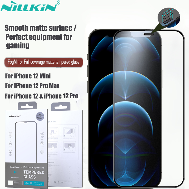 NILLKIN Kính Cường Lực 9h 2.5d Bảo Vệ Màn Hình 0.33mm Cho Iphone 12 Mini / Iphone 12 Pro Max / Iphone 12 / Iphone 12 Pro