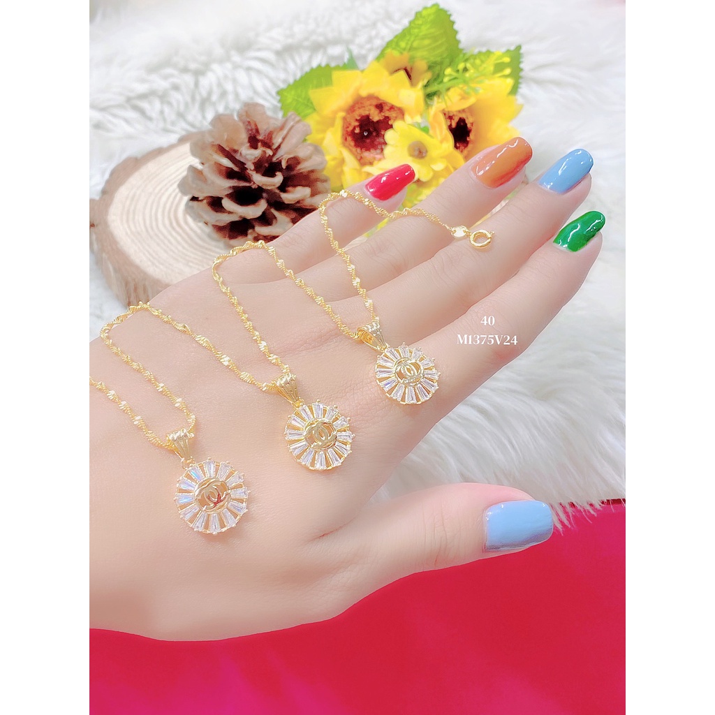 Mặt dây chuyền UHA kiểu dáng sang trọng bền màu ( giá tốt nhất ) M1375