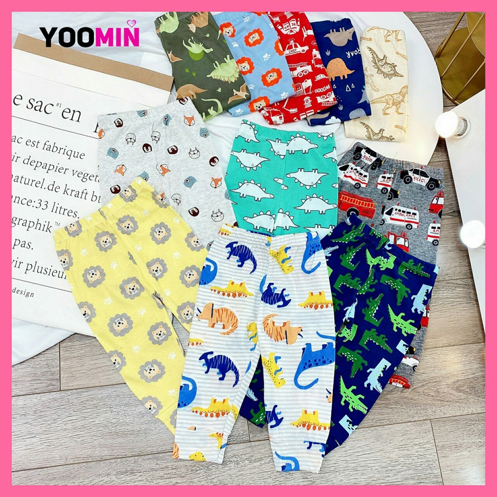 Quần Chục Dài Cho Bé, Quần Bé Trai Bé Gái, Quần Dài Cho Bé Trai Bé Gái 6 tháng 5 Tuổi - Yoomin Kids