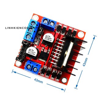 Module điều khiển động cơ DC L298N