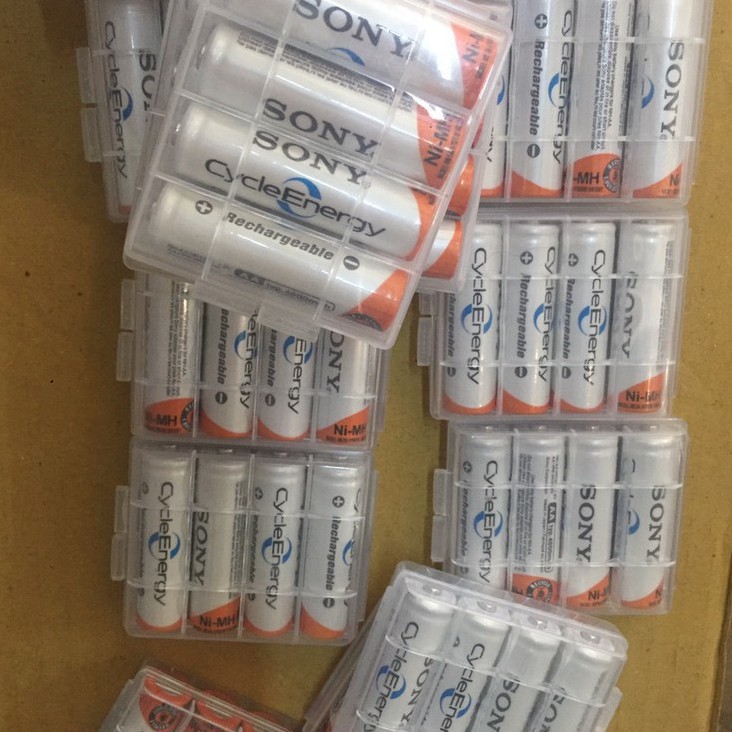 ( GIÁ SỐC ) PIN SẠC SONY AA 4600mAh ( Hộp 4 viên )