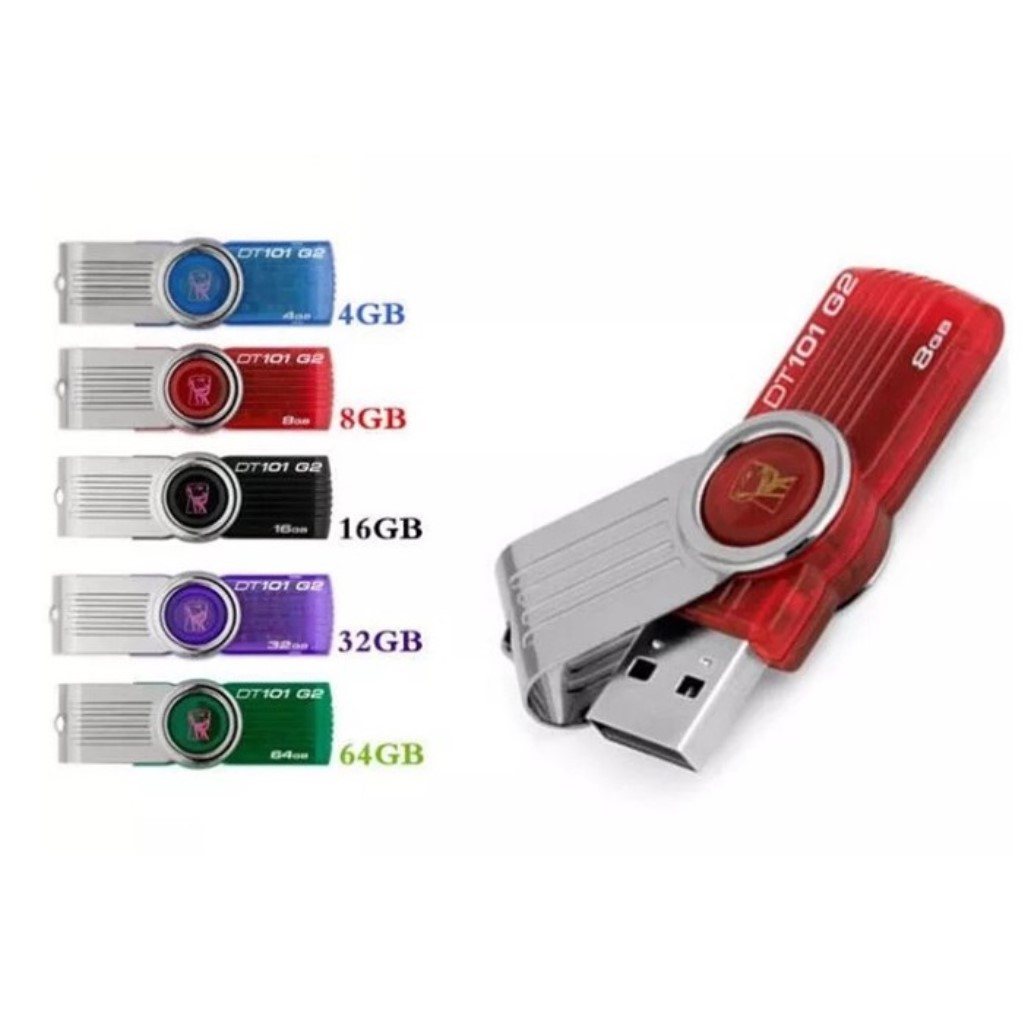 USB Lưu Trữ Dữ Liệu Kingston DT101 G2 8GB