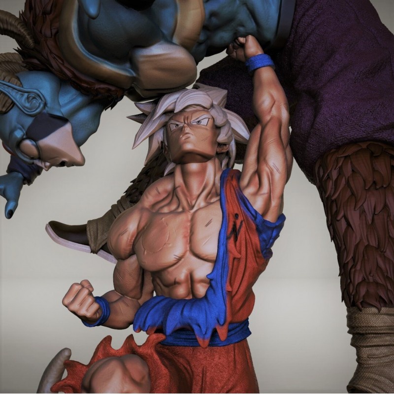 File in 3D Goku vs Moro Dragon Ball - Dragon Ball