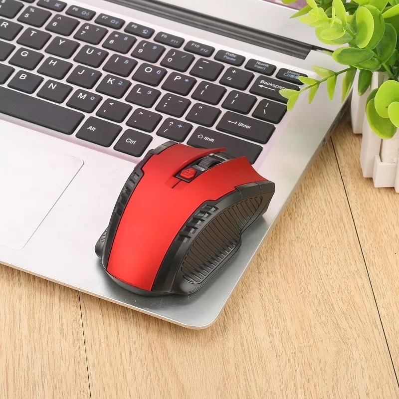 Chuột KHÔNG DÂY chơi game mini 2.4 GHZ cho máy tính/ laptop/ ti vi - DEVELOPE