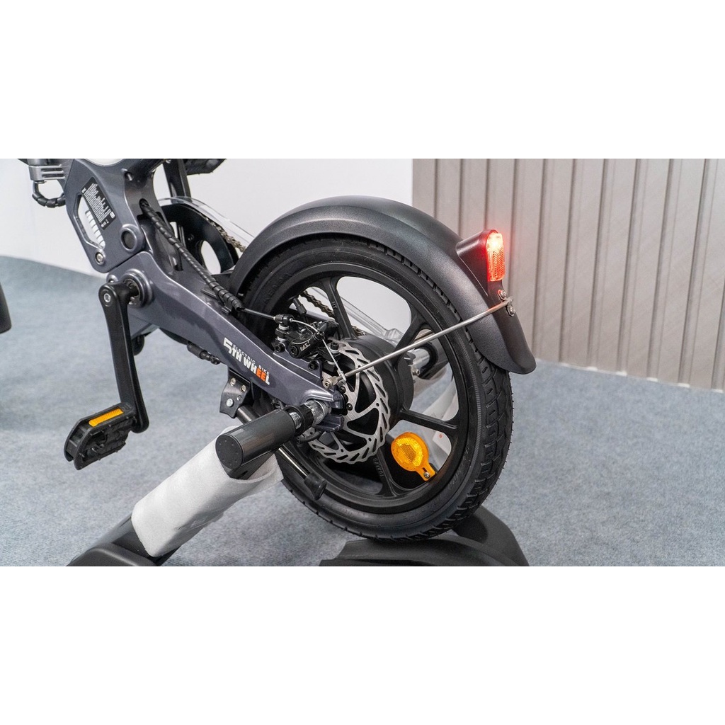 Xe đạp trợ lực điện gấp ngọn đa năng có khung tập thể thao tại nhà Huawei 5TH WHEEL D1 kết nối app