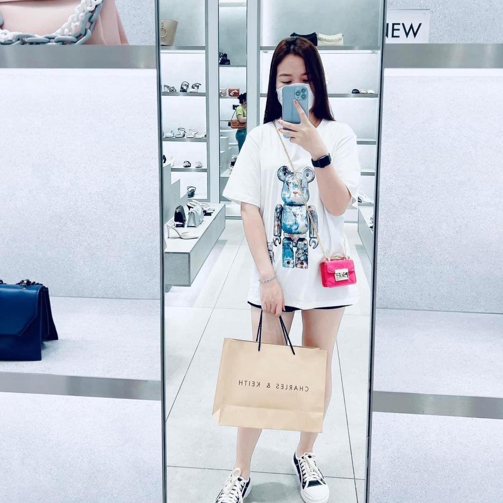 Áo Phông Gấu Phệ Hot Trend In 5D Hot Phong Cách Trẻ Trung Năng Động , Cotton Mịn Du Lịch Hè 2022