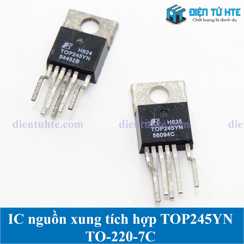 IC nguồn xung tích hợp TOP245YN TO-220-7C chính hãng (1 con) [HTE Quy Nhơn CN2]