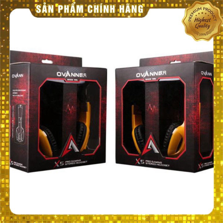 HOT Tai nghe nhạc Ovann X5 Chuyên game cách âm cực tốt sieu RE