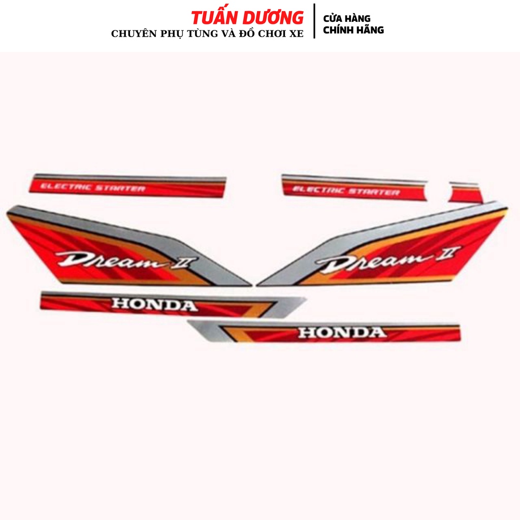 Tem Dream Thái Lửa Cao Cấp Dày Dặn [ Tem 3 Lớp ] - Tem Dream Lửa Dán Dream Thái, Dream 2, Dream Việt - Tem Lửa Dán Dream