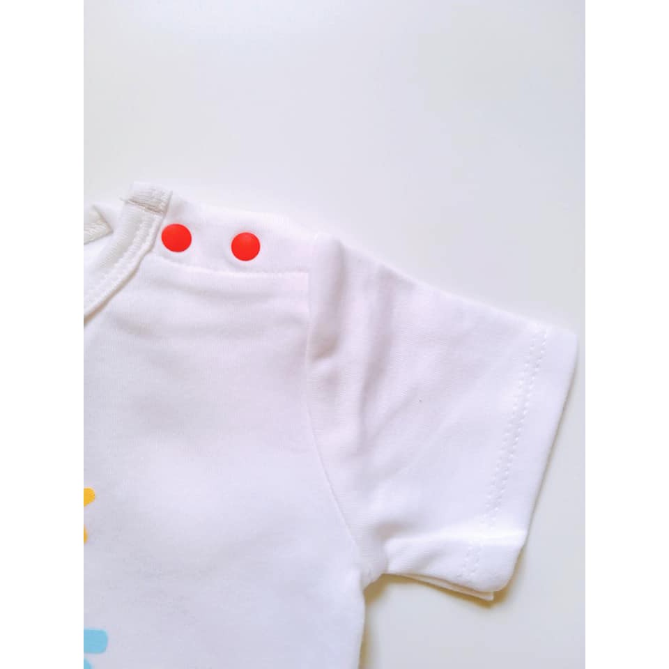 set 2 Body liền quần 100% cotton Việt Nam Xuất khẩu TH FiFi - bodysuit vải cực mát, họa tiết dễ thương