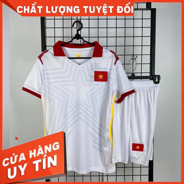 [HÀNG SUPPER THÁI] Bộ Áo bóng đá việt nam vàngThailand chuẩn thi đấu 100%. mùa mới 2021 - 2022