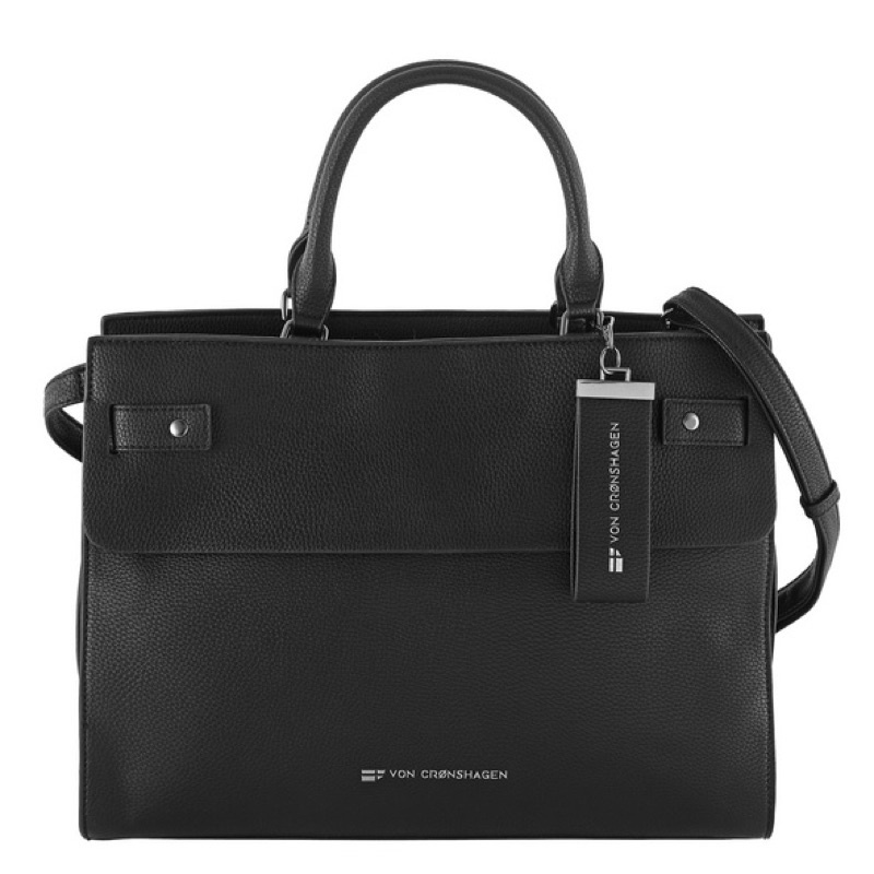 TINUONGSHOP - Túi xách công sở Von Cronshagen unisex đen