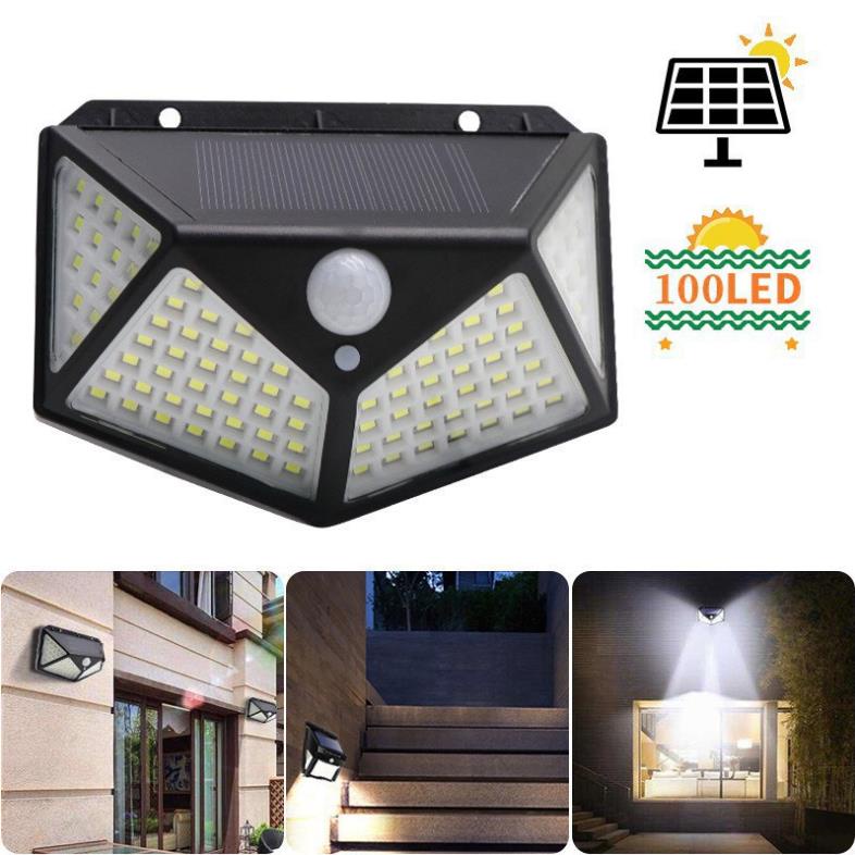 [Có Sỉ] Đèn led cảm biển chuyển động 100 led siêu sáng