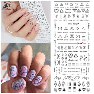 Tấm decal dán móng nghệ thuật