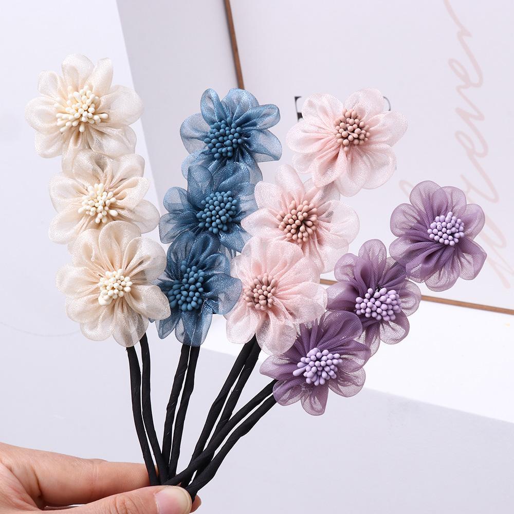 Trâm Cài Tóc Đính Hoa Handmade Xinh Xắn Thời Trang